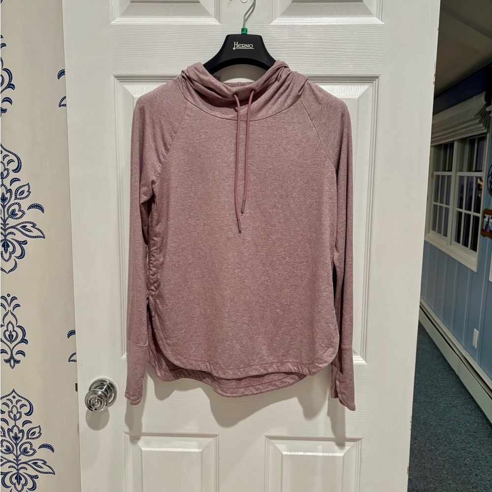 Athleta Women's Mauve Hoodie Sweatshirt